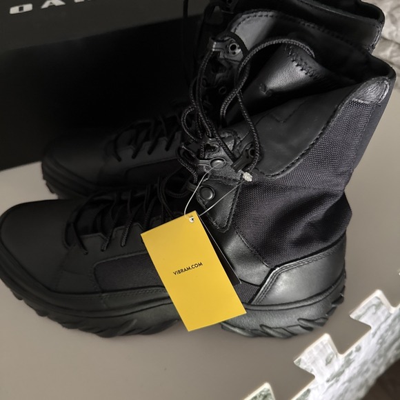 OAKLEY MEN\'S FIELD ASSAULT MILITARY BOOTS SIZE: MEN 9.5 BLACK 11194 New main image 8